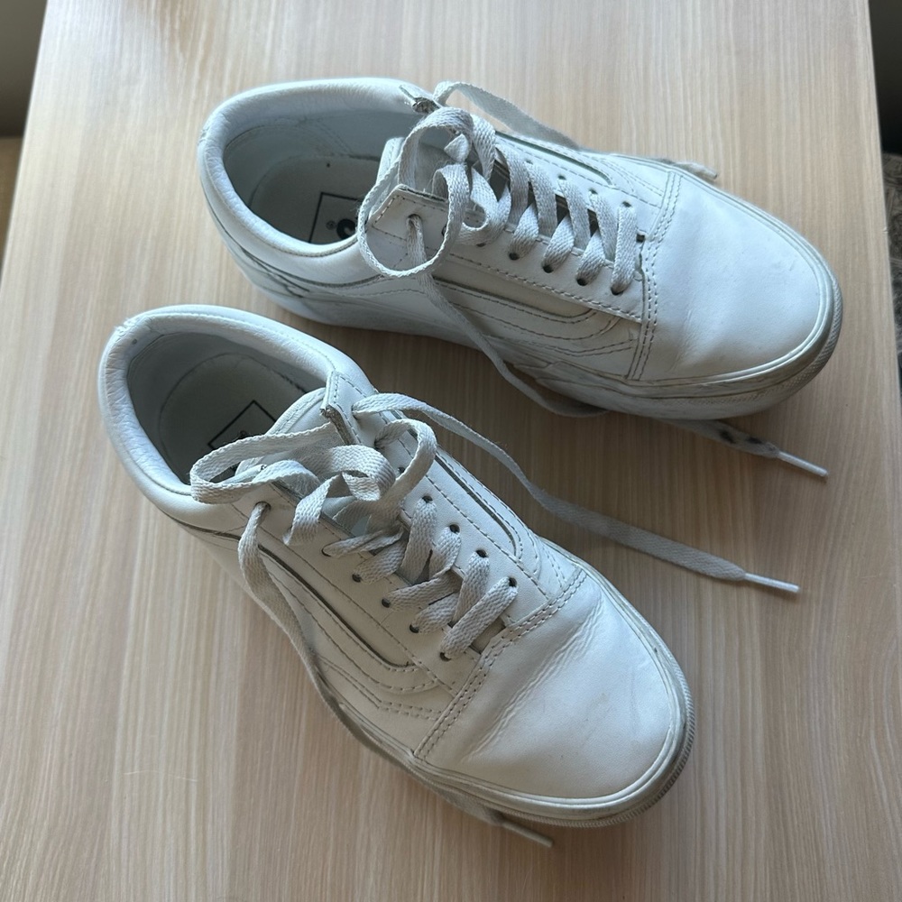 Vans Stacked Leather Platform - Picture 4 of 5